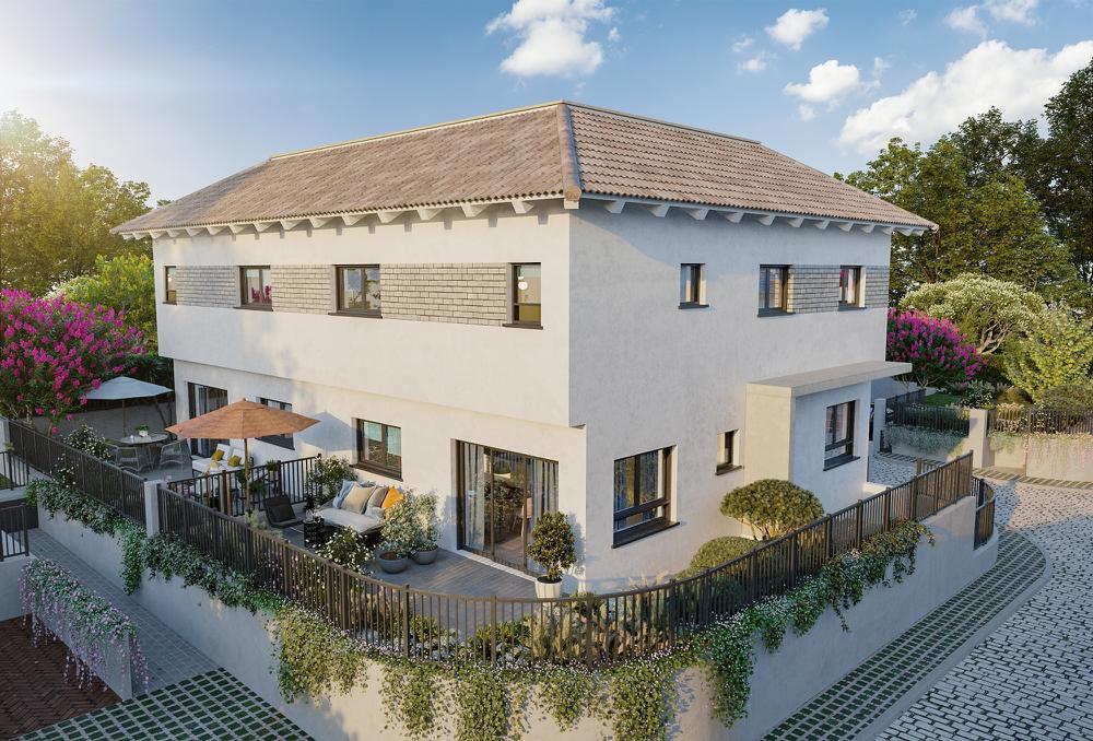 EdenHills - House Illustration  Model BM - 105